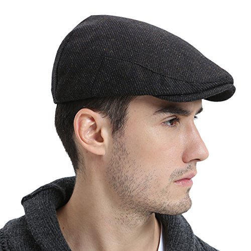mens winter flat caps