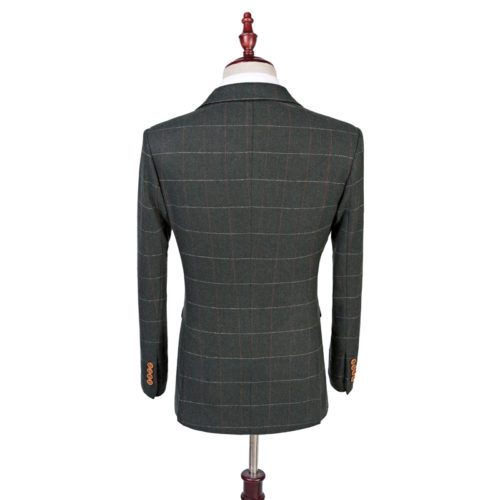 British Tweed Co - Dark Green Check Tweed Jacket - That British Tweed ...