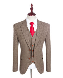 Light Brown Tweed Suit 3