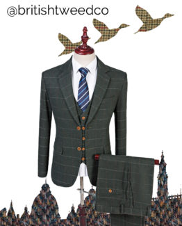 m Dark-Green-Check-Tweed-Suit