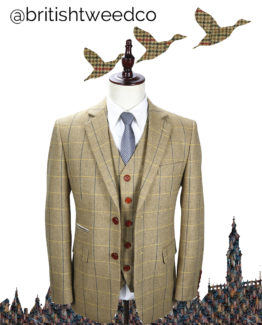 m-Tan-Check-Tweed-Suit
