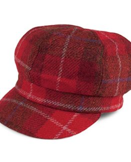 Failsworth-Hats-Gabby-Harris-Tweed-Baker-Boy-Cap-Red-0