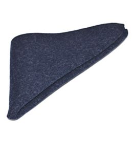 Luxury-Navy-Blue-Donegal-Tweed-Pocket-Square-Handkerchief-0