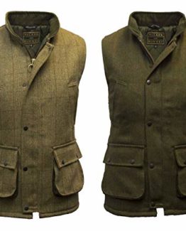 RG-Clothing-Mens-Derby-Tweed-Short-Sleeve-Shooting-Hunting-Bodywarmer-Waistcoat-Gilet-0
