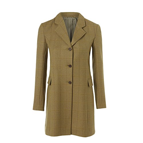 HIDEPARK York 115: Women's Green Tweed Coat - That British Tweed Company