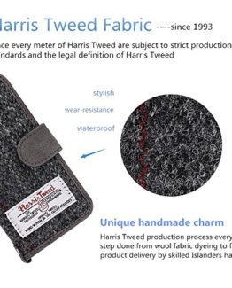 iPhone-7-Case-iPhone-8-Wallet-Case-Flip-Case-Authentic-Harris-Tweed-Retro-Handmade-Fabrics-and-Synthetic-Leather-Purse-Phone-Case-0-1