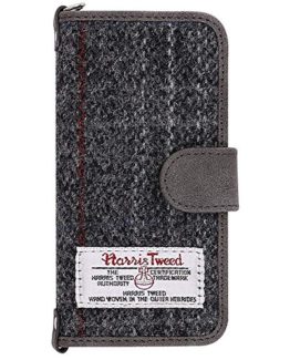 iPhone-7-Case-iPhone-8-Wallet-Case-Flip-Case-Authentic-Harris-Tweed-Retro-Handmade-Fabrics-and-Synthetic-Leather-Purse-Phone-Case-0