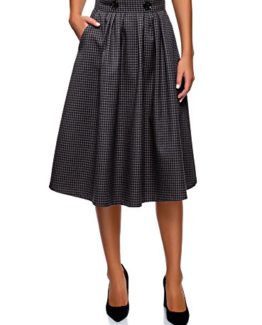 oodji-Ultra-Womens-Checkered-Midi-Skirt-0