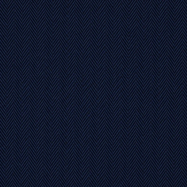 Classic Navy Blue Herringbone Tweed fabric swatch