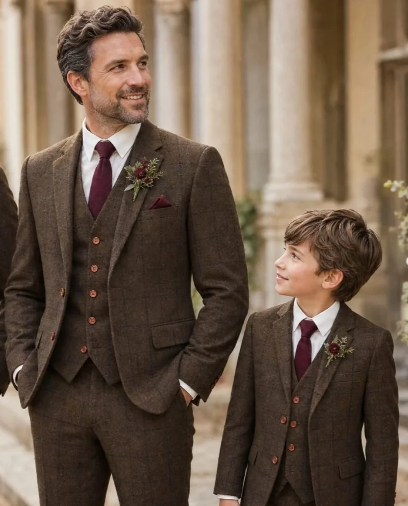 Childrens Tweed Fashion