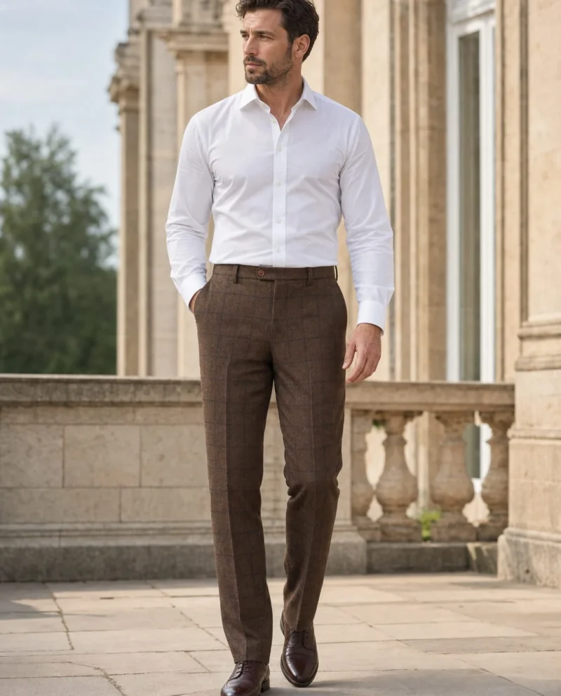 Men's Tweed Trousers