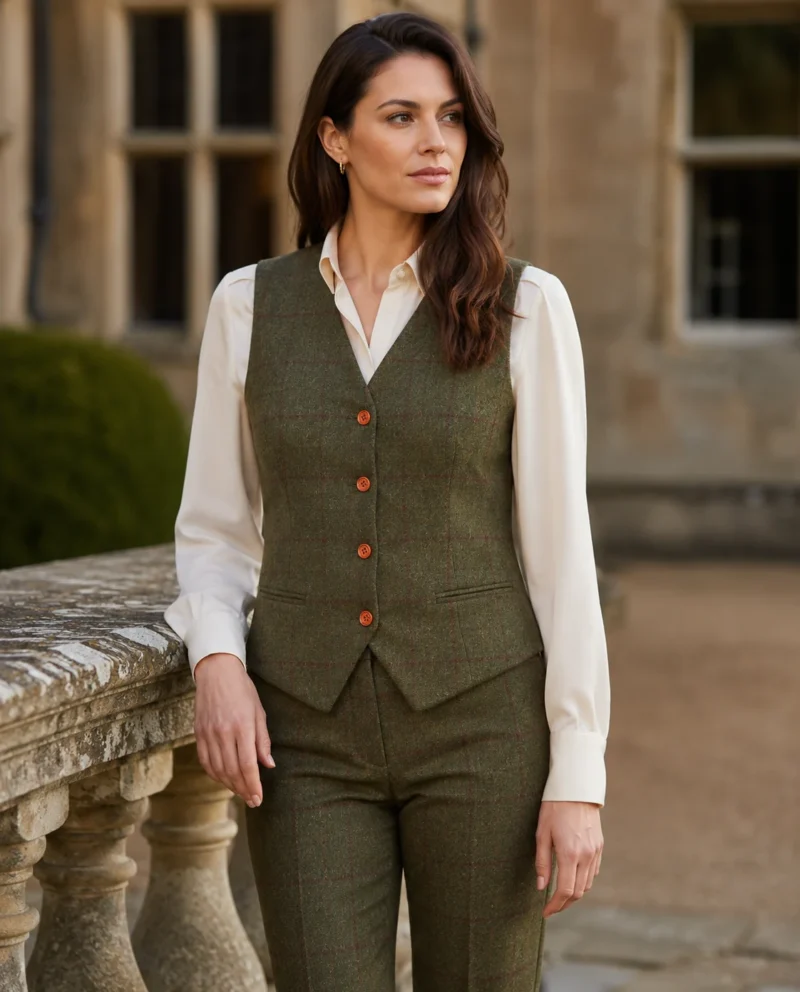 Women's Tweed Waistcoats